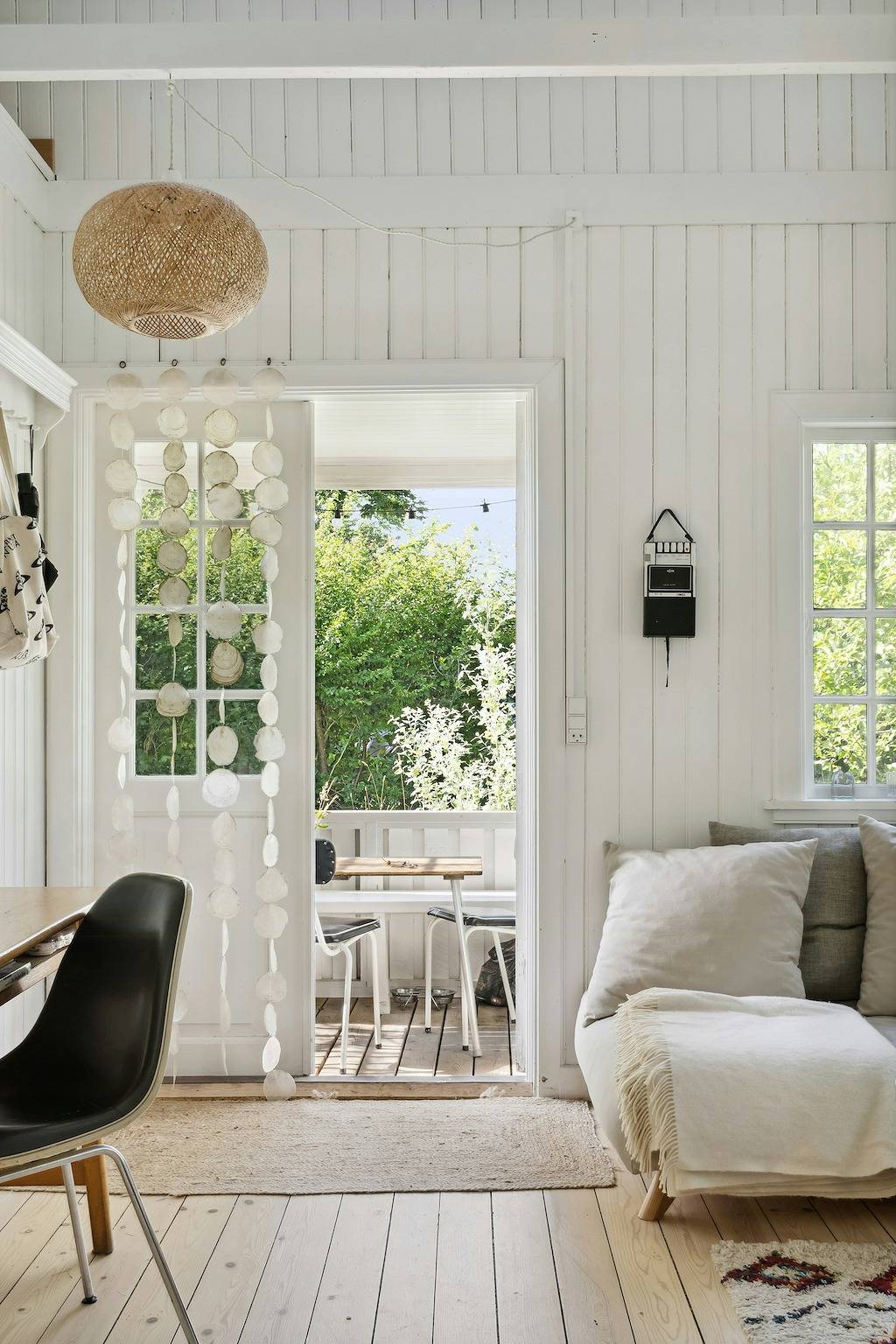 Het kleine, rode houten huis met grote charme in Vejby Strand, Vejby