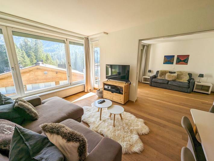 Ferienwohnung für 6 Personen, mit Balkon und Seeblick in Arosa - 2