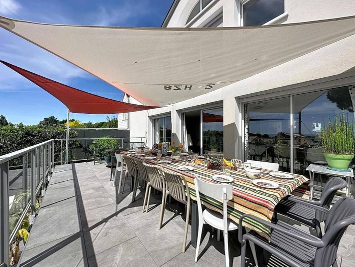 Location de vacances pour 10 personnes, avec jardin et terrasse, animaux acceptés dans Plage de La Joselière - 3