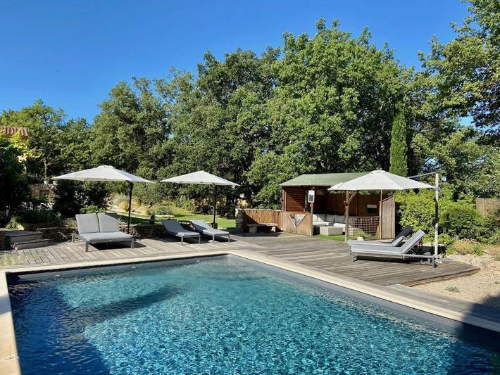 Maison d’hôte pour 2 personnes, avec piscine ainsi que terrasse et jardin à Venasque - 4