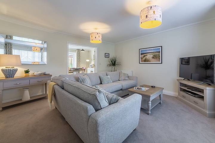 Holiday home for 6 people, with garden, with pets in Holt