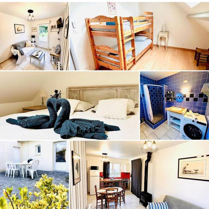 Location de vacances pour 4 personnes, avec jardin et terrasse à Villers-sur-Authie - 2