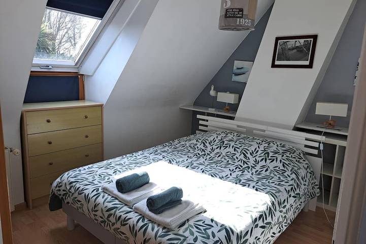 Maison entièrement rénové  avec grand jardin classée 3 étoiles à 5 km de la mer in Concarneau, Côte de Cornouaille