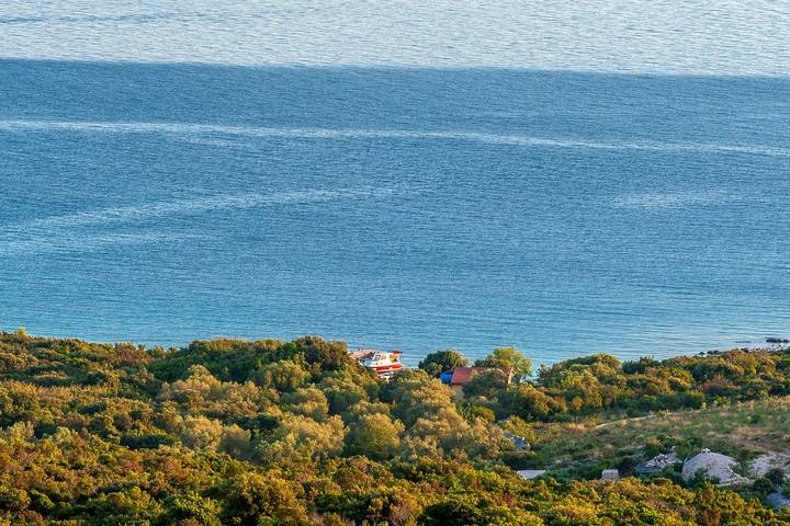 2-Zimmer-Haus am Strand Bucht Zuborovica, Pasman K-321 in Nevidane, Pasman