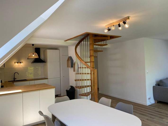 Gîte pour 4 personnes, avec balcon dans Plage de Mr Hulot - 3
