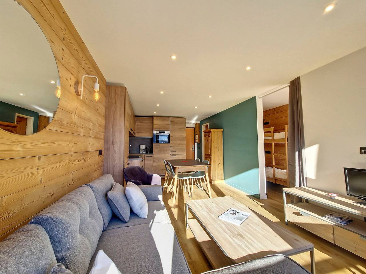 Ganzes Studio, Studio für 4-5 in Val-d'Isère, direkt an der Piste in Val-d'Isère, Nationalpark Vanoise