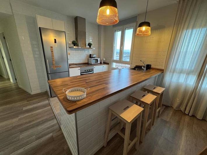 Apartamento para 6 personas, con terraza y vistas en Játiva