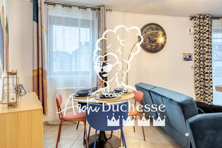 Location de vacances pour 4 personnes, avec balcon à Rouen