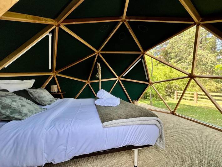 Tente pour 2 personnes, avec jardin et vue dans Île de France - 3