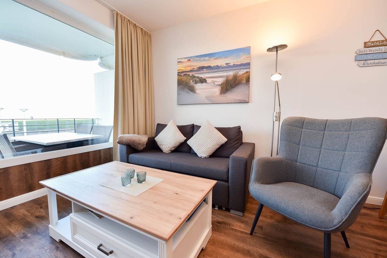 Apartamento entero, Moderne 2 Raum Ferienwohnung mit direktem Wattenmeerblick in Cuxhaven-Duhnen in Duhnen, Cuxhaven