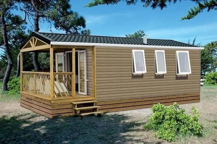 Ferienhaus mit Meerblick für 5 Personen