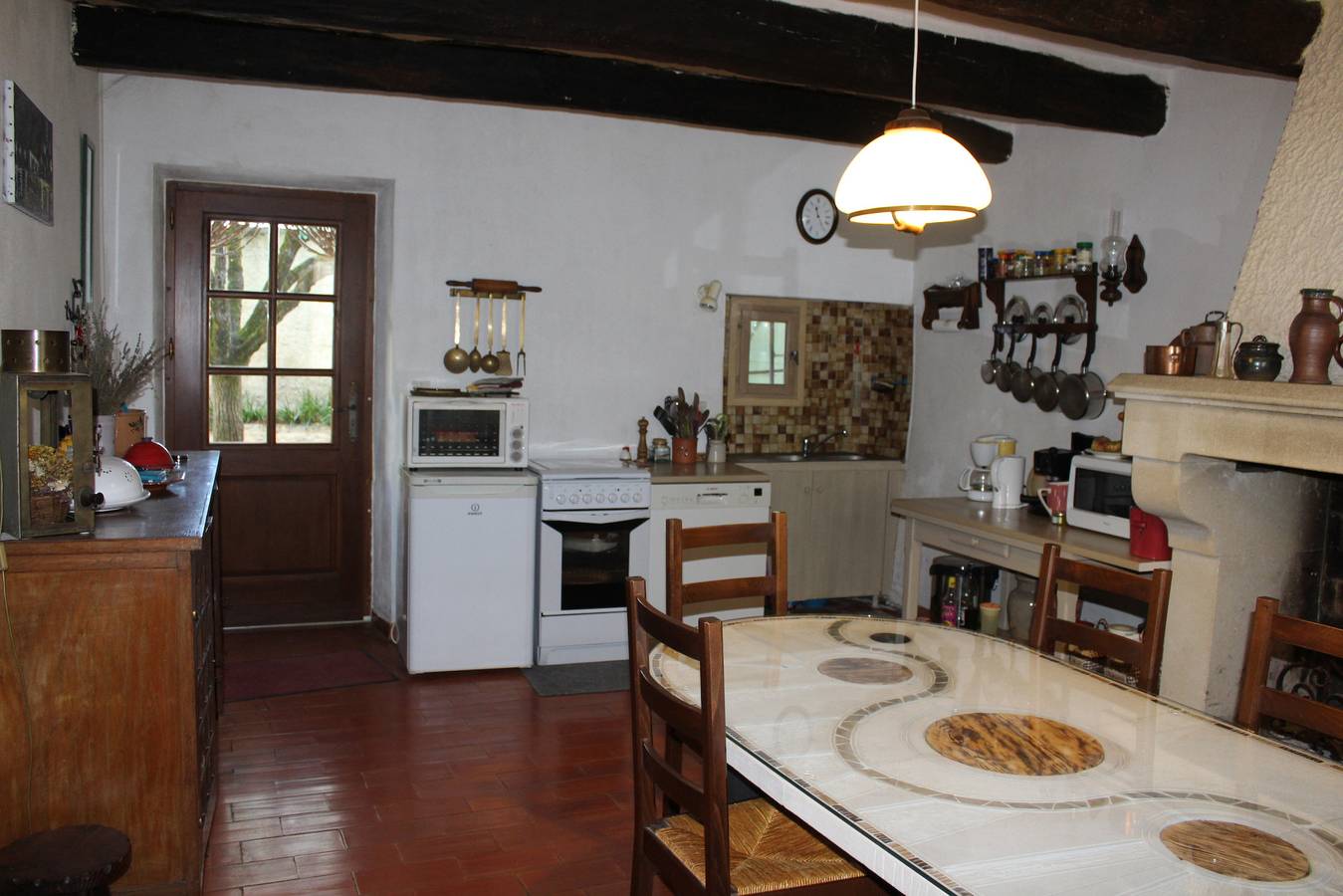 Casa de vacaciones para 5 personas con terraza in Entrechaux, Parque natural regional del Mont Ventoux