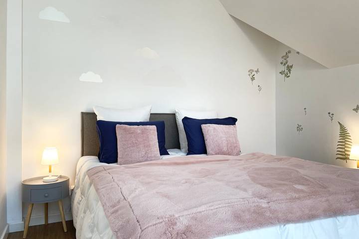 Appartement entier, 💧 Le Blue Bay - Face Mer - Parking - Marina in Deauville, Région de Lisieux
