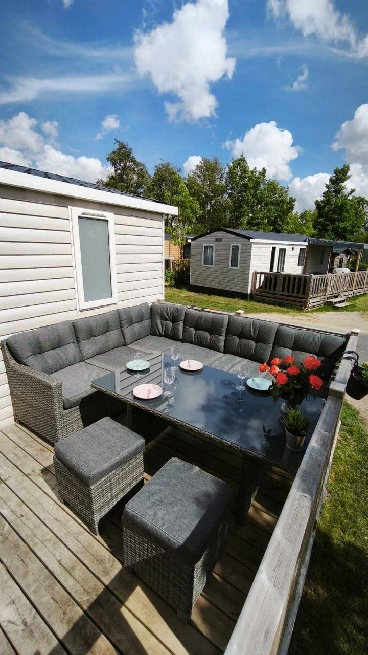 Vakantiehuis voor 4 personen met terras in Lauwersmeer, Nederlandse Noordzeekust