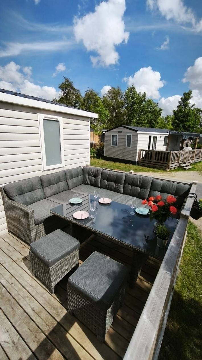 Ferienhaus für 4 Personen, mit Terrasse und Garten sowie Seeblick und Ausblick in Lauwersmeer - 3