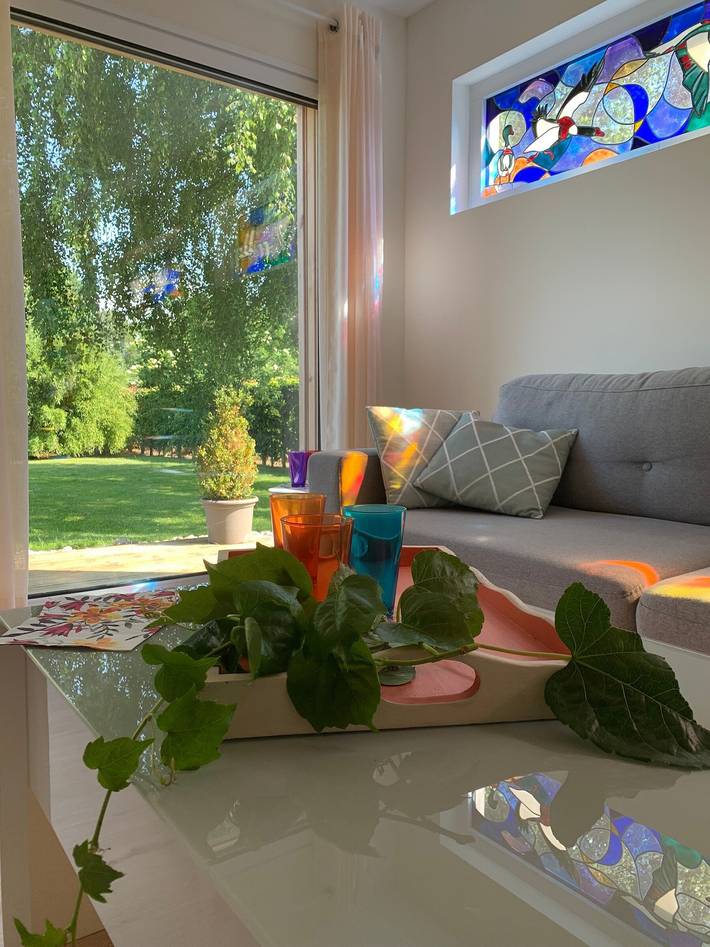 Maison de vacances pour 10 personnes, avec jardin