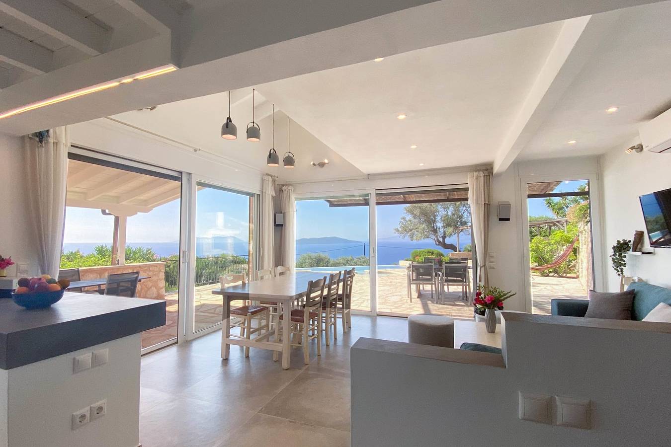 Villa voor 8 personen met zwembad in Syvota (Lefkada), Griekenland