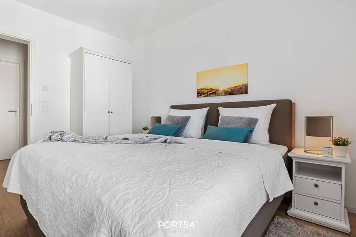 Ganze Wohnung, Seewind - Balkon, Gartenmöbel, Kamin, Dusche, Waschmaschine, Fußbodenheizung in Olpenitz, Kappeln