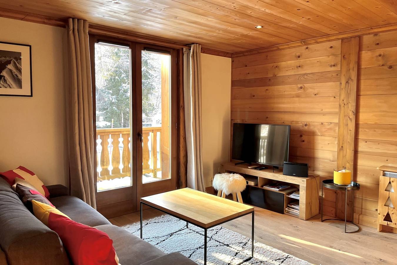 Appartement entier, Appartement chaleureux à Megève in Megève, Pays du Mont-Blanc