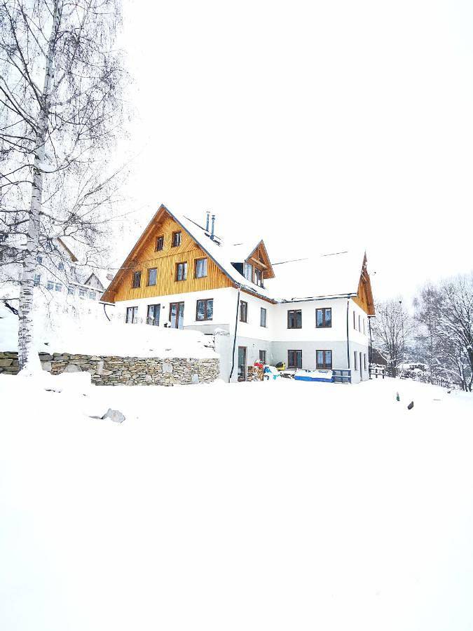 Apartament wakacyjny dla 4 osób, z basen i widok oraz ogród w Rokytnice nad Jizerou