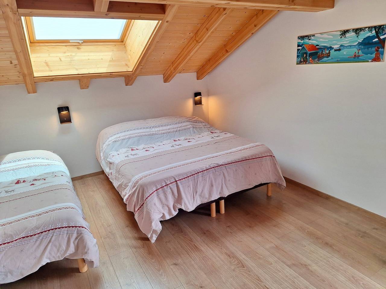 Maison de vacances 'Le Refuge - Faucigny' avec vue sur les montagnes, terrasse privée et Wi-Fi in Faucigny, Région de Bonneville