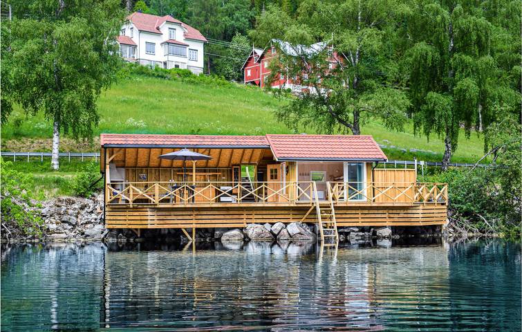 Ferienhaus für 5 Personen, mit Terrasse und Garten sowie Sauna und Seeblick in Norwegen - 3