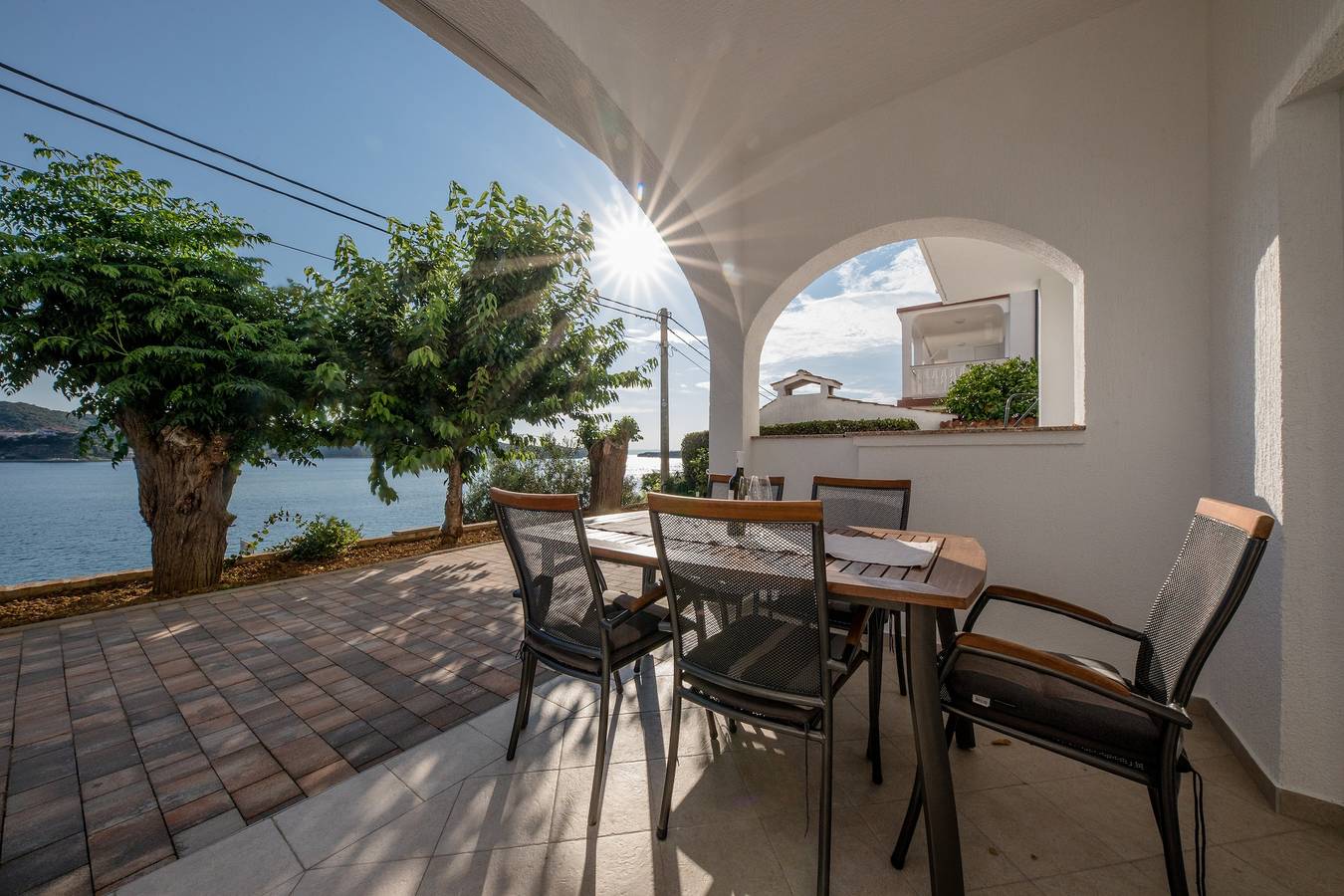 Ganze Wohnung, 2-Zimmer-Ferienwohnung am Strand Supetarska Draga - Gornja (Rab) A-11579-a in Lopar, Rab