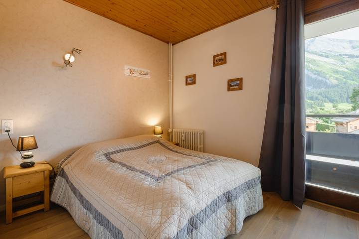 Apartamento entero, Apartamento de vacaciones para 6 personas con balcón/terraza in Lac des Confins, La Clusaz