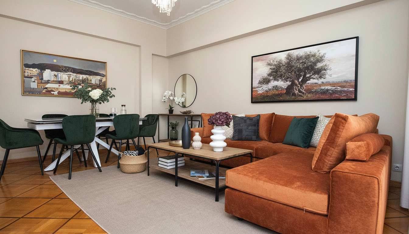 Entire apartment, Neos Kosmos Gem with Balcony and Acropolis View in Central Section of Athens, Athens