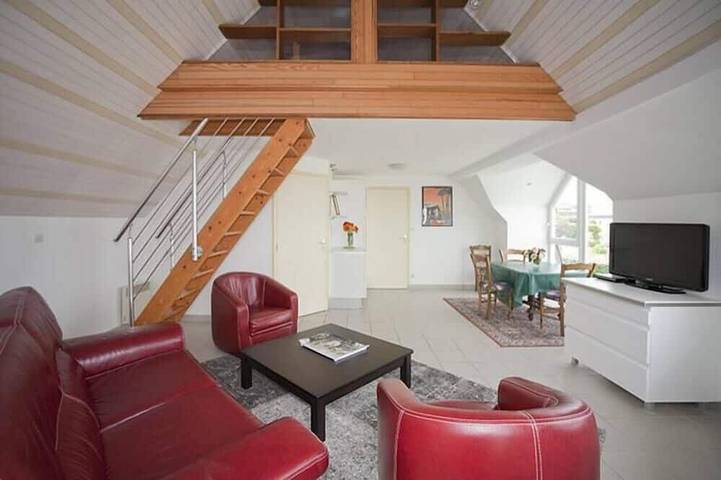 Location de vacances pour 4 personnes, avec terrasse et jardin dans Plage Keriec - 4