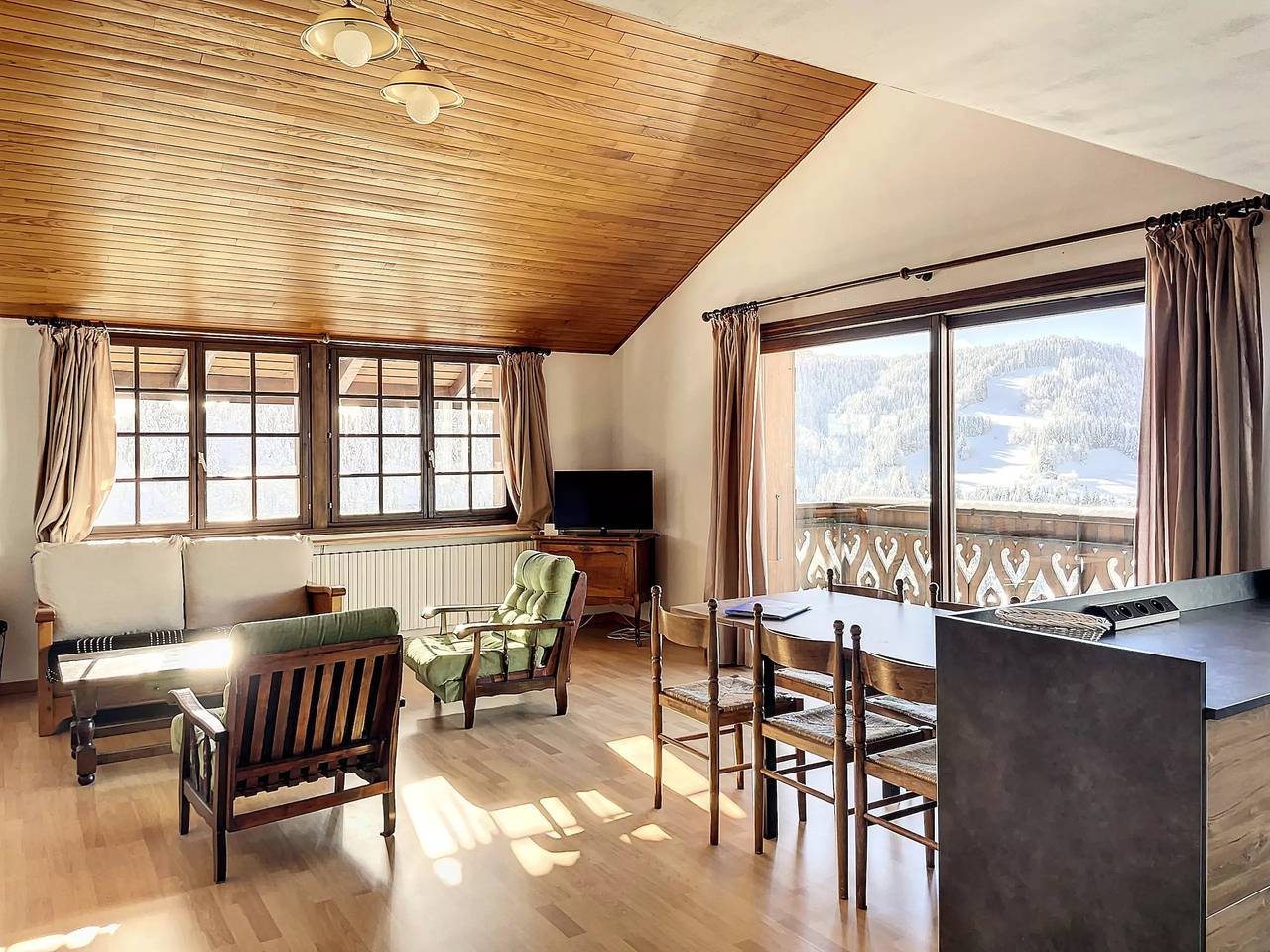 Appartement entier, Cornuts 3 - appartement - 7pers in Les Gets, Les Portes du Soleil
