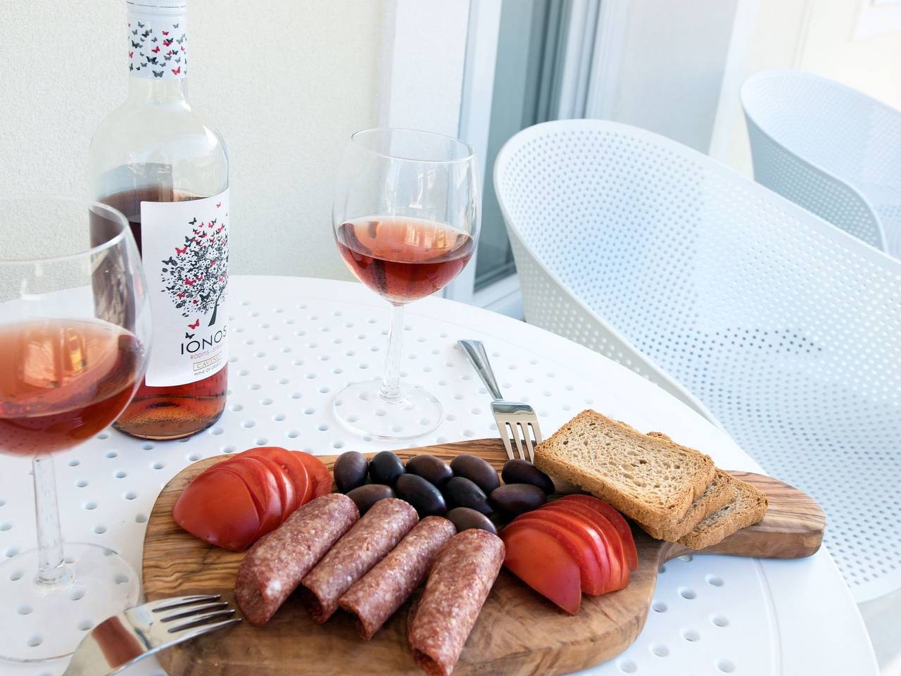 Elegantes Apartment mit zwei Schlafzimmern in Kassiopi, foto 7