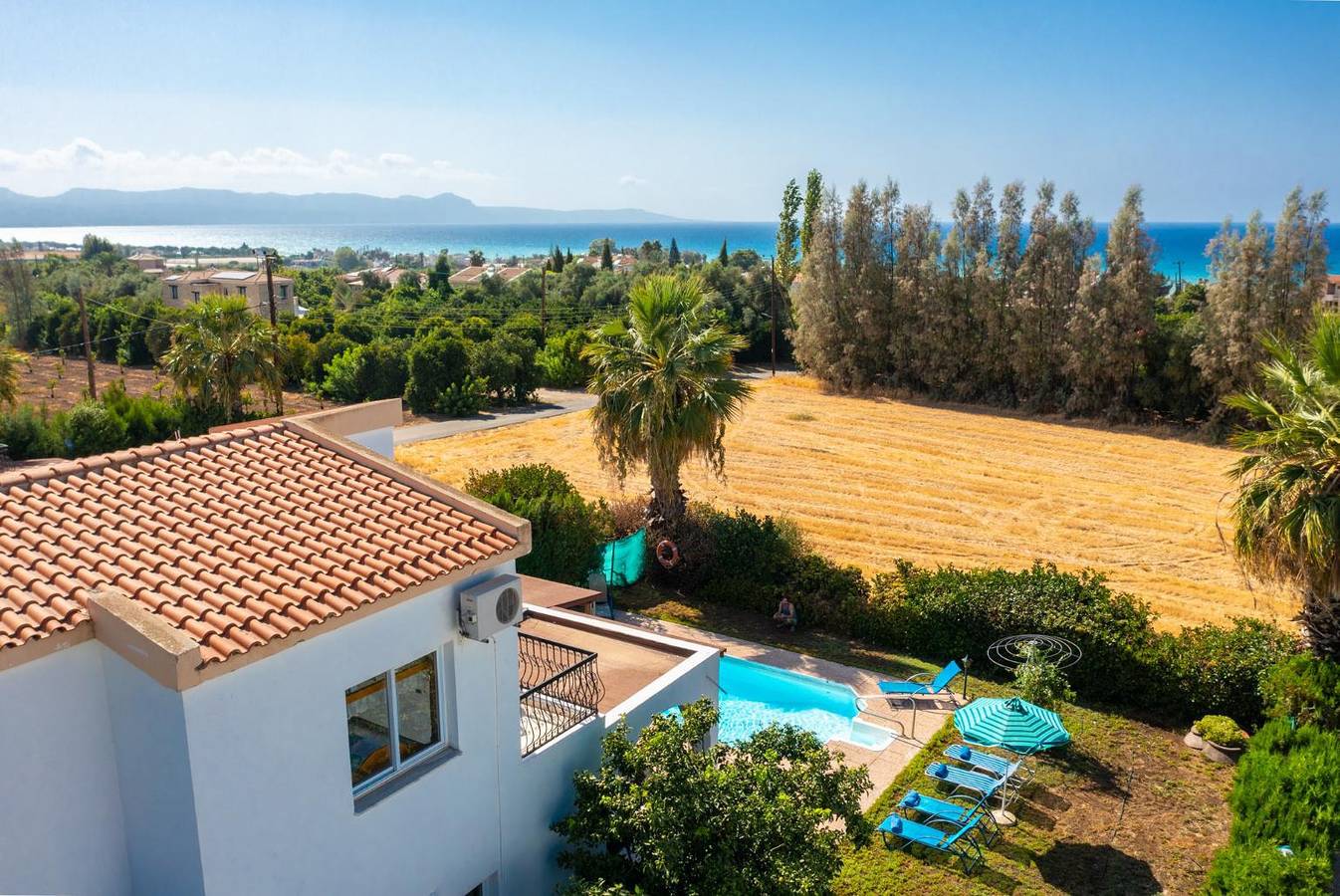 Villa für 6 Personen mit Terrasse in Αργάκα, Südzypern