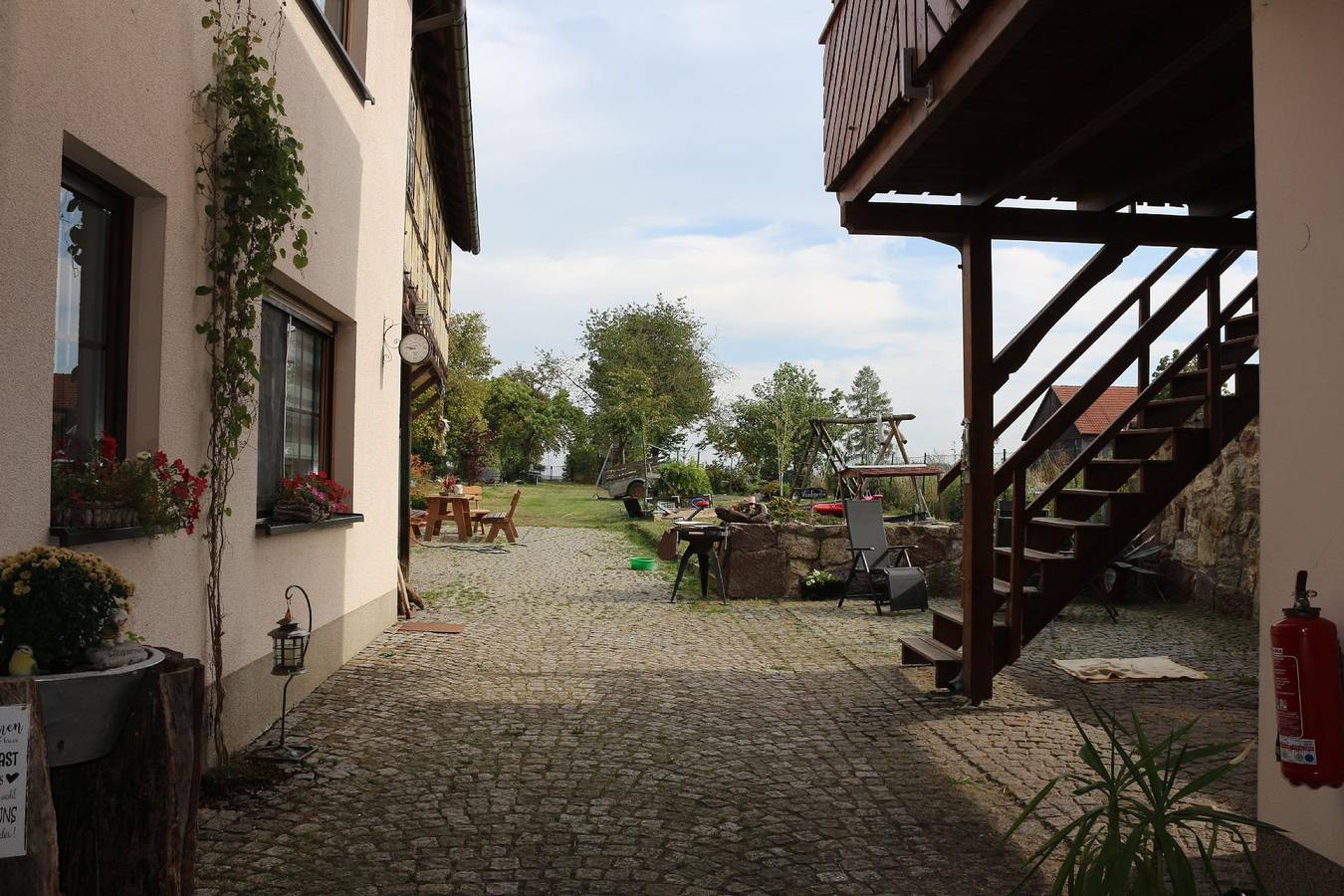 Ganze Ferienwohnung, Ferienwohnung auf dem Bauernhof in Neundorf, Thüringer Schiefergebirge