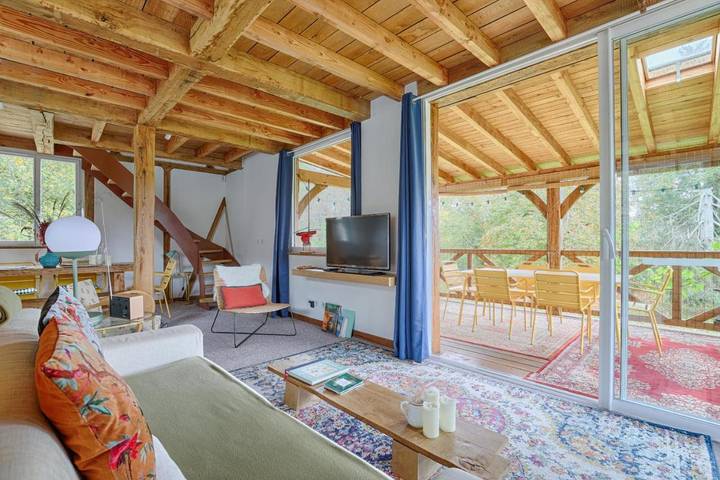 Location de vacances pour 6 personnes, avec balcon et vue à Chalifert - 3