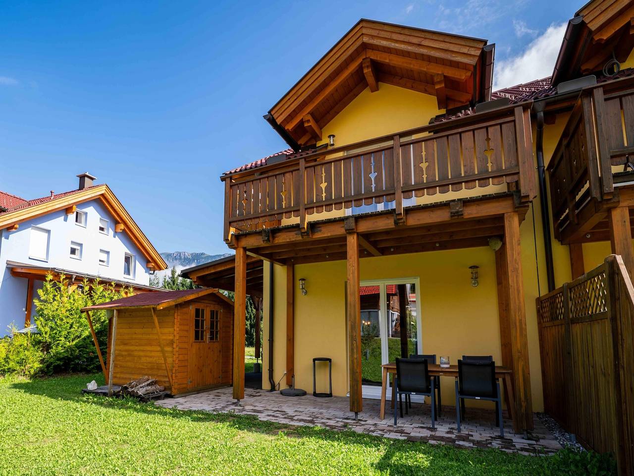 Villa con sauna cerca del triángulo fronterizo in Karavanke in Pohorje, Arnoldstein