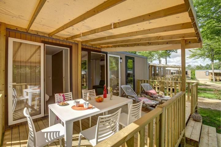 Camping pour 4 personnes, avec piscine ainsi que jardin et terrasse, adapté aux familles dans le Loir-et-Cher - 2