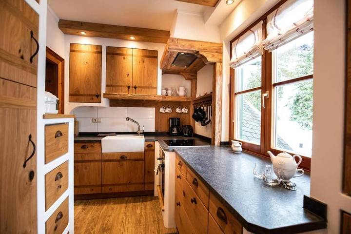 Ferienwohnung für 5 Personen, mit Balkon und Terrasse sowie Garten und Sauna in Werfen