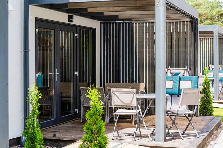 Ferienhaus für 7 Personen, mit Whirlpool und Terrasse sowie Garten und Sauna in Polen - 4