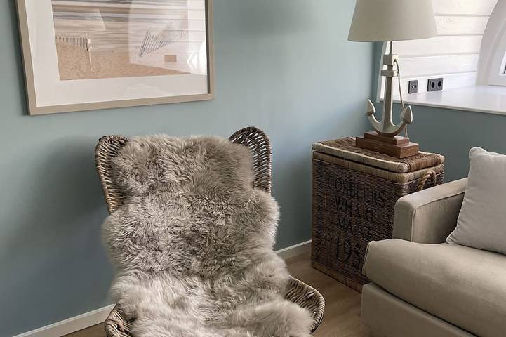 Appartement entier, Tasteful vacation apartment with great attention to detail in Juist