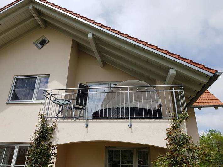 Gîte pour 2 personnes, avec Balcon ainsi que Terrasse et Vue dans Fuchstal