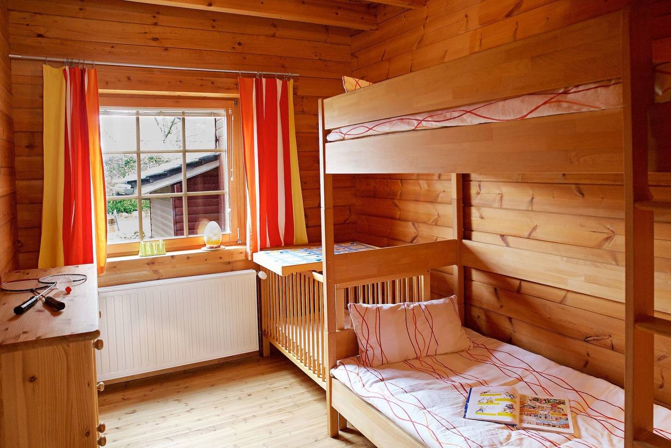 Ganze Ferienwohnung, Blockhaus Ferien - Ferienwohnung Alva in Gunneby, Ulsnis