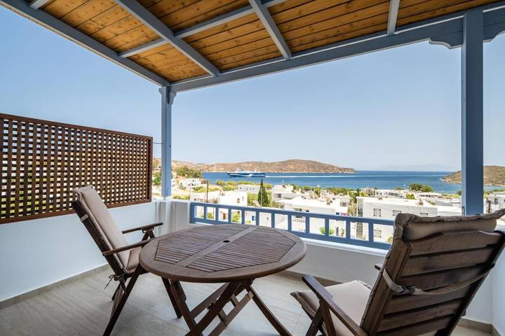 Maison d’hôte pour 2 personnes, avec balcon et jardin dans Sérifos - 2