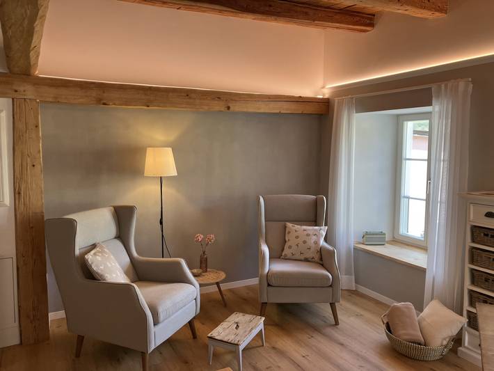 Ganze Ferienwohnung, Ferienwohnung Genuss Zeit - Ferienwohnung Fluors, 45m2 für max. 2 Personen in Zernez, Unterengadin