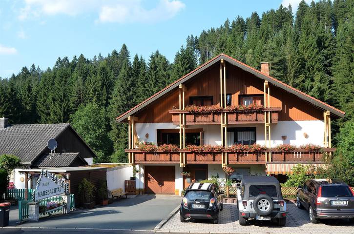 Pension für 2 Personen, mit Balkon und Garten in Warmensteinach