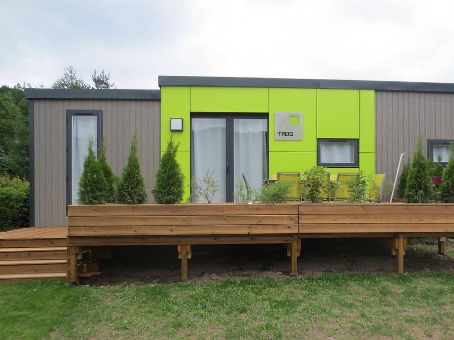 Camping du Lac de Moselotte - Mobilhome 8 personas in Saulxures-sur-Moselotte, Parque natural regional de los Ballons des Vosges