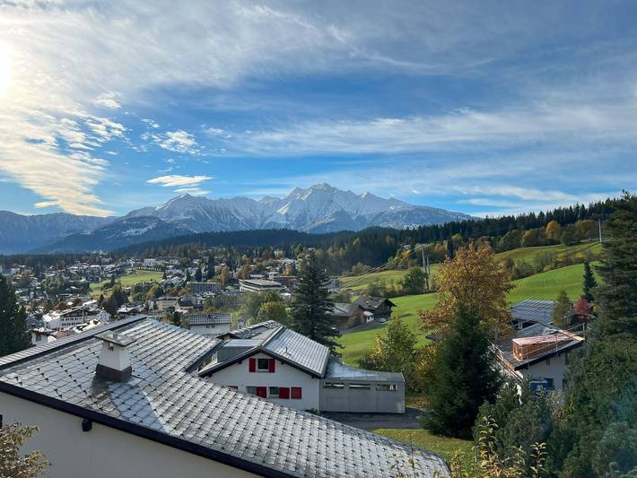 Ferienwohnung für 5 Personen, mit Terrasse und Garten in Flims