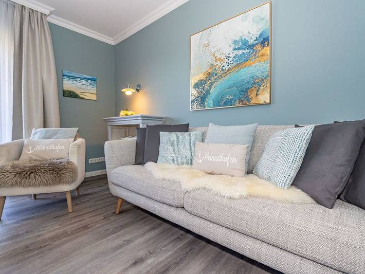 Ganze Ferienwohnung, Nis Puk - Ferienwohnung in Westerland für max. 3 Personen, mit Westterrasse und Parkplatz. in Westerland, Sylt (Gemeinde)