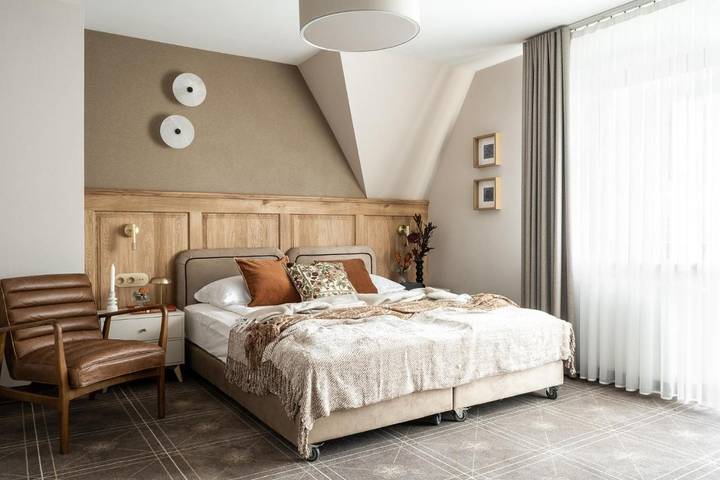 Alojamiento y desayuno para 4 personas, con jardín en Polonia