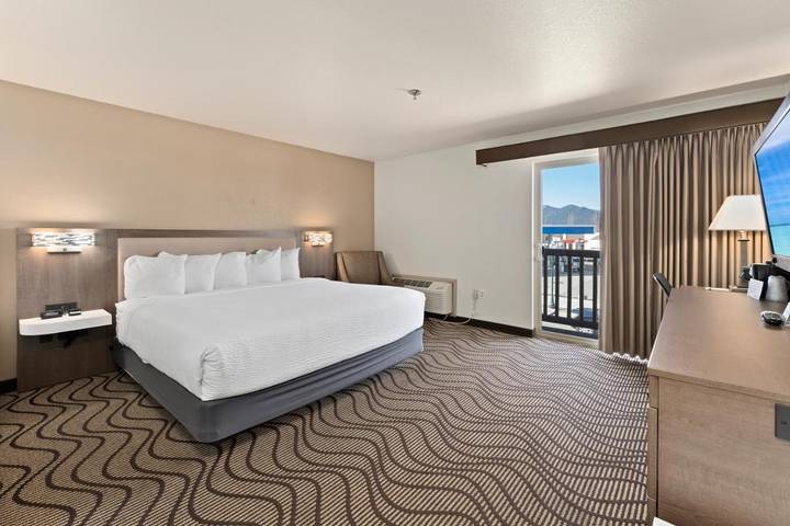 Hôtel pour 4 personnes, avec jacuzzi ainsi que balcon et piscine dans Idaho